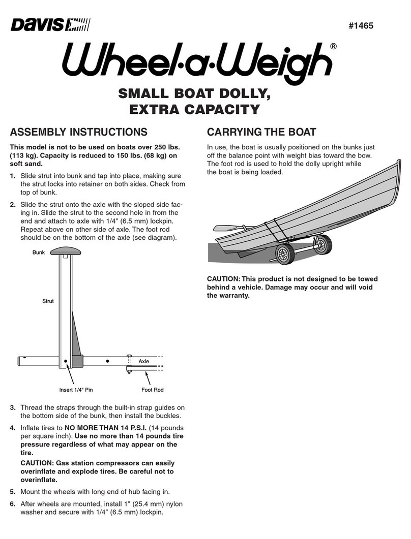 DAVIS Wheel-a-Weigh 1465 quick guide DAVIS Wheel-a-Weigh 1465 quick guide