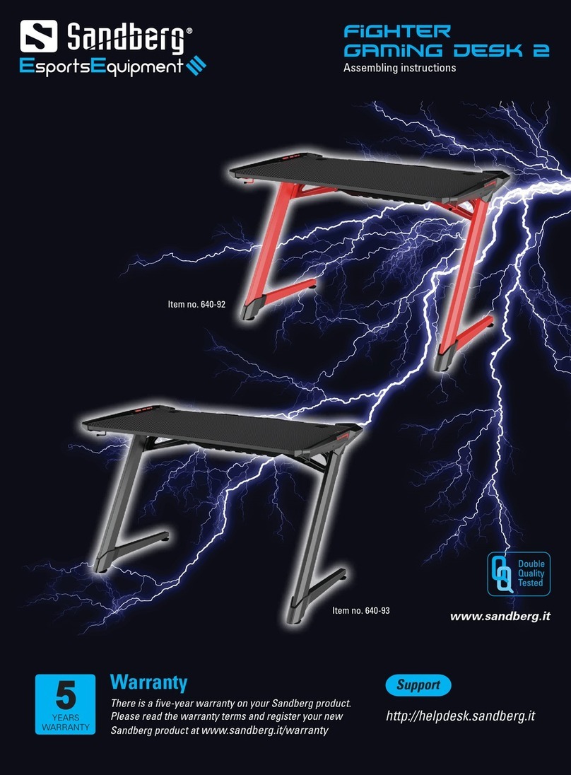 Sandberg FIGHTER 2 Assembling instructions