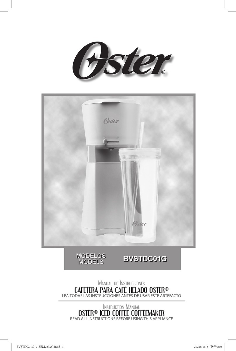 Oster BVSTDC01G-014 instruction manual