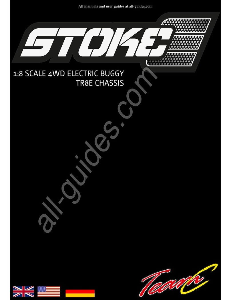 Team C Stroke E Offroad Buggy User manual
