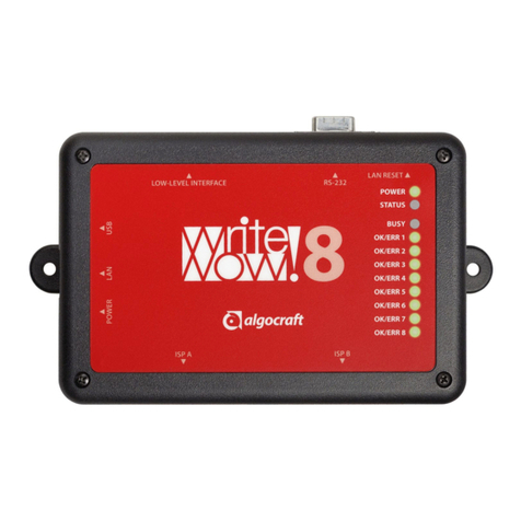 Algocraft WriteNow! Series User manual