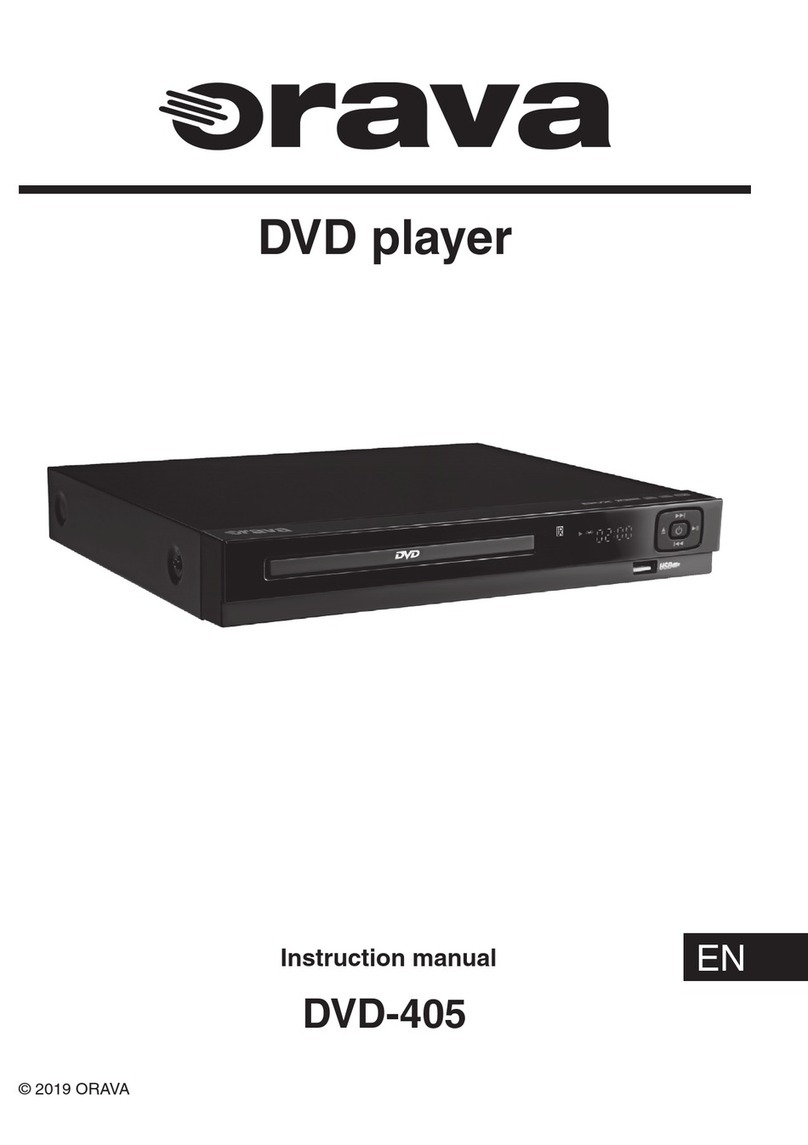 Orava DVD-405 instruction manual