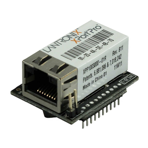 Lantronix XPortPro Web-i quick start guide