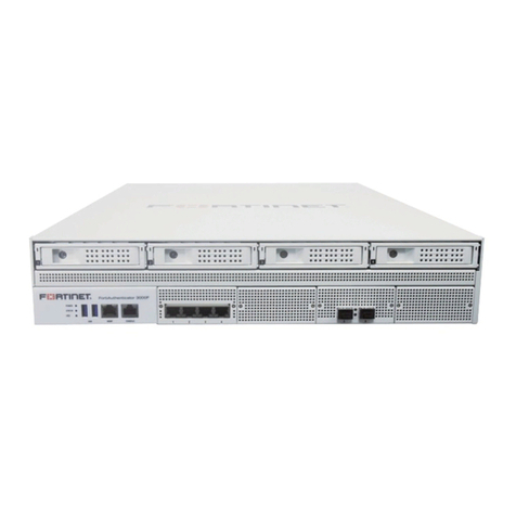Fortinet FortiAuthenticator 3000F User manual