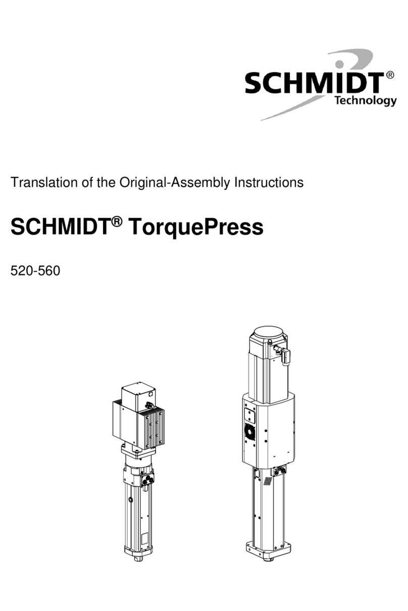 Schmidt TorquePress 520 Original assembly instructions