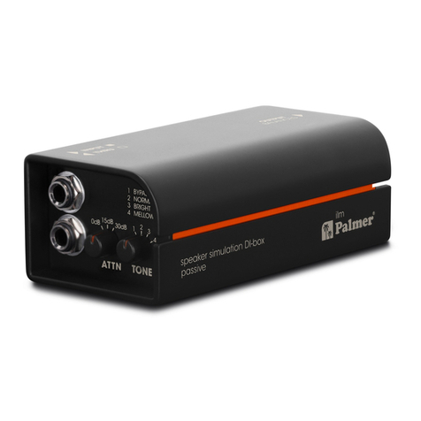 Palmer RIVER Series User manual
