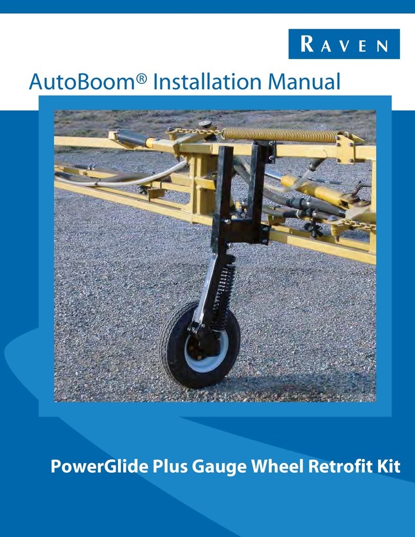 Raven AutoBoom PowerGlide Plus User manual