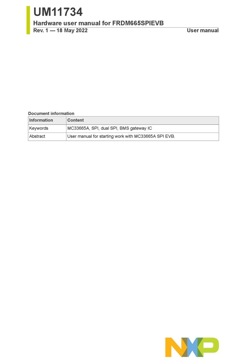 NXP Semiconductors FRDM665SPIEVB User manual