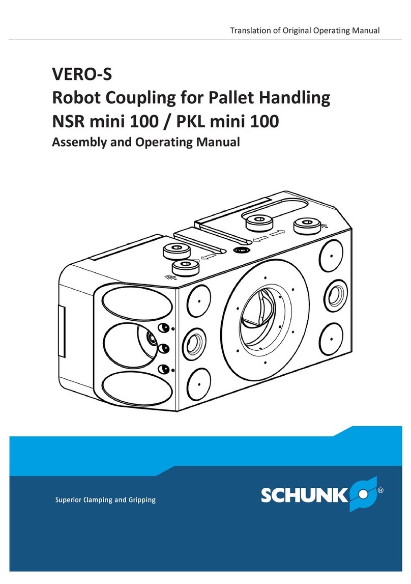 SCHUNK VERO-S NSR mini 100 Assembly and operating manual