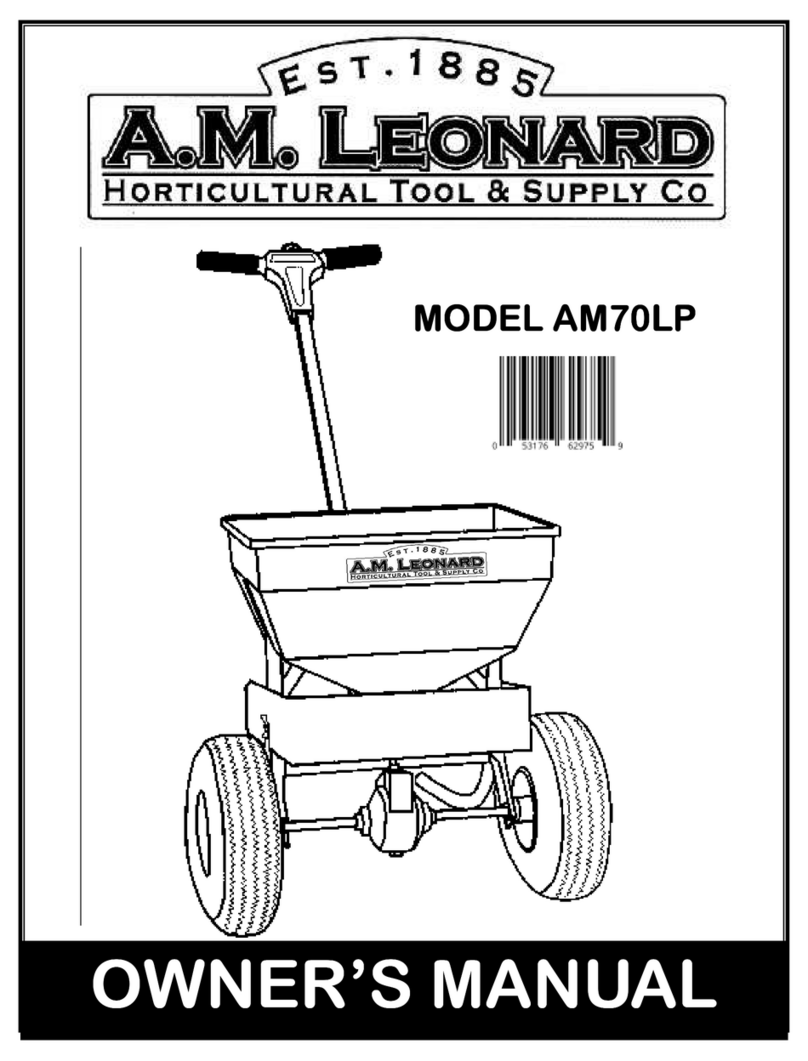 A.M.Leonard AM70LP User manual
