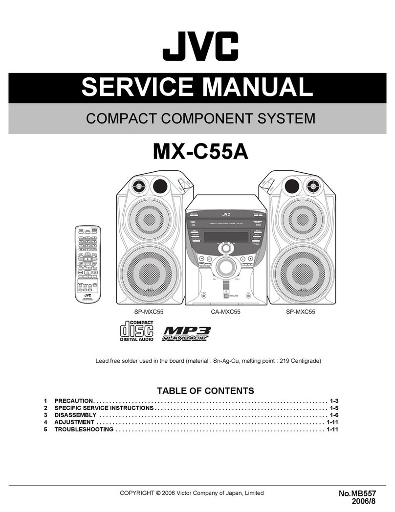 JVC MX-C55A Service manual