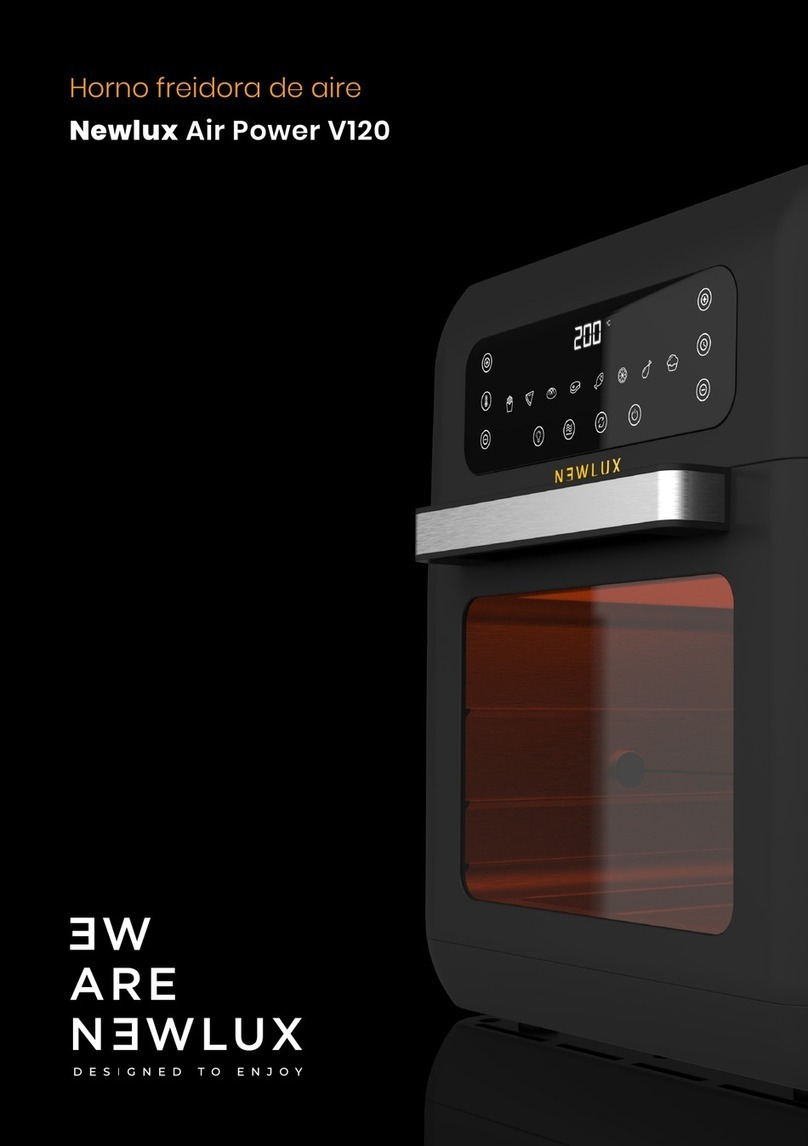 Newlux Air Power V120 instruction manual