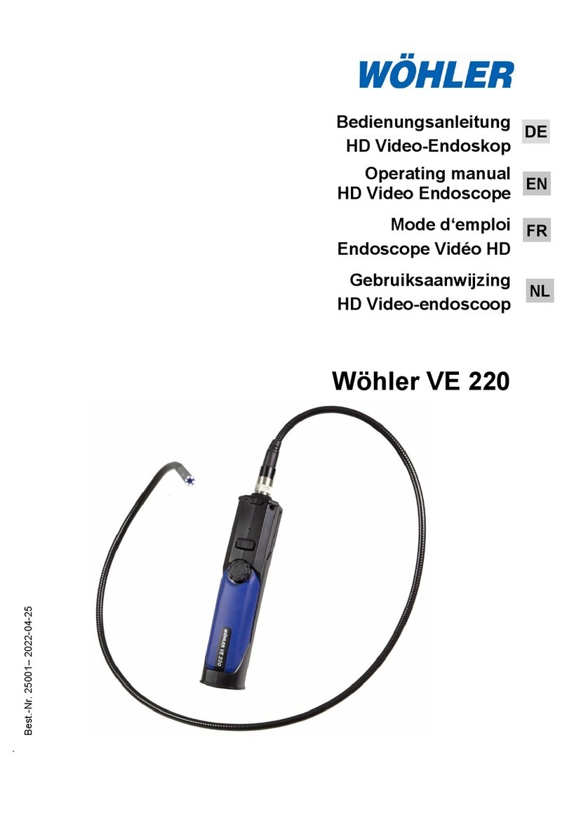 Wohler VE 220 operating manual
