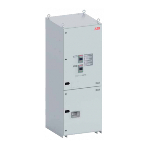 ABB Zenith ZBTS T Series Installation and operating instruction