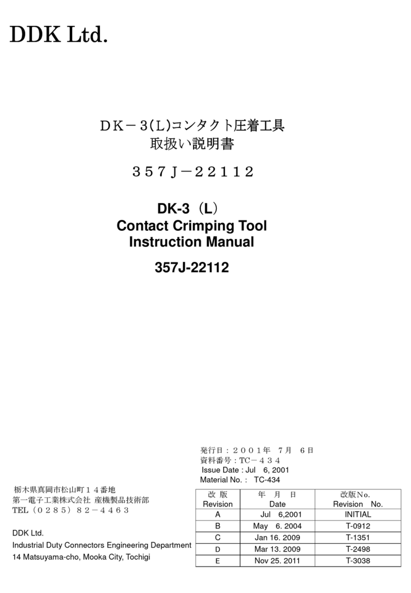 DDK 357J-22112 User manual