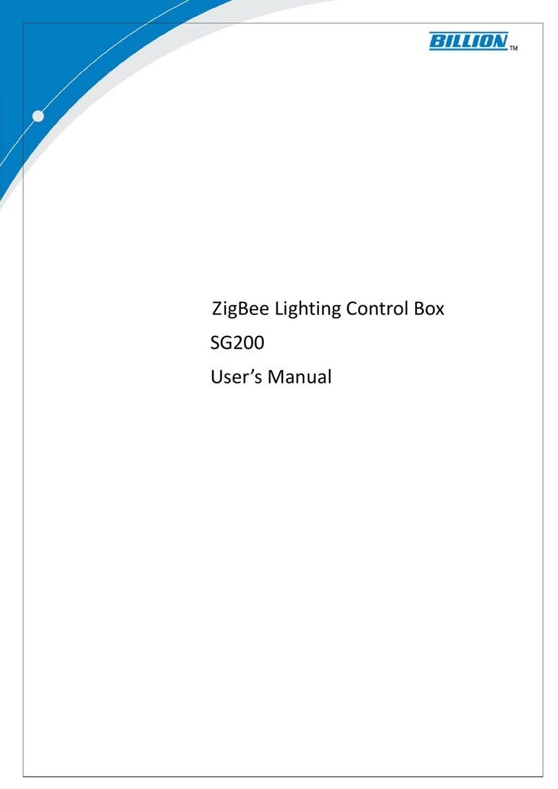 Billion SG200 user manual