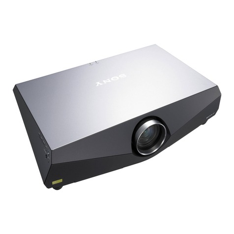 Sony HDMI VPL-FE40 User manual