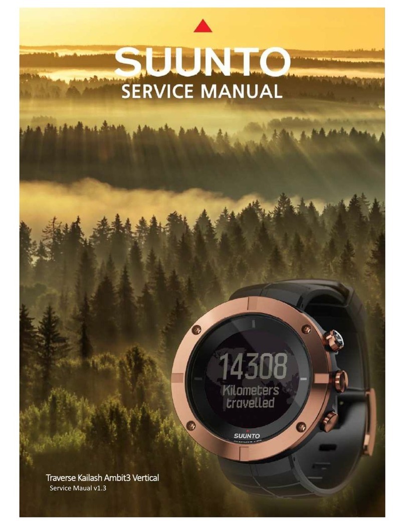 Suunto Traverse Service manual