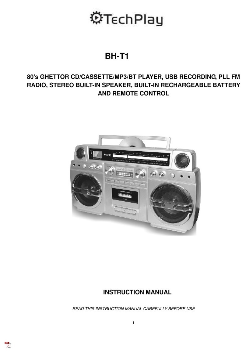 TechPlay BH-T1 instruction manual