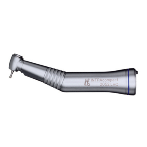 KaVo INTRAcompact contra-angle 2052 LHC User manual