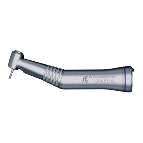 KaVo INTRAcompact contra-angle 2068 LHC User manual