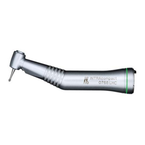 KaVo INTRAcompact contra-angle 0768 LHC User manual