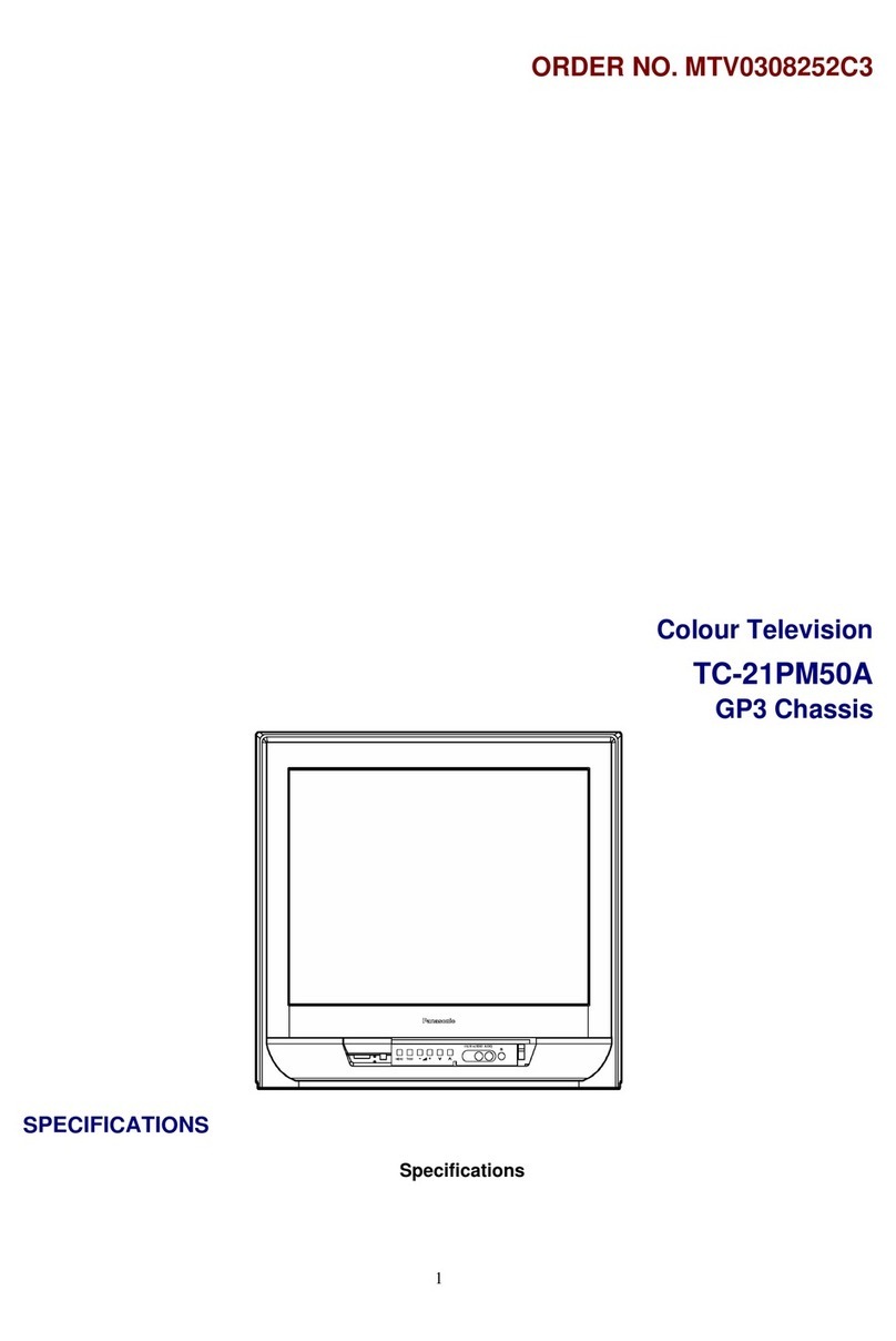 Panasonic TC-21PM50A User manual Panasonic TC-21PM50A User manual