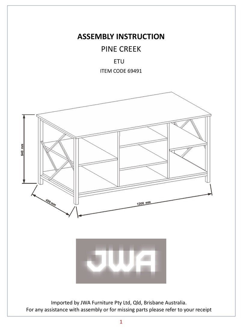 JWA 69491 Assembly instruction