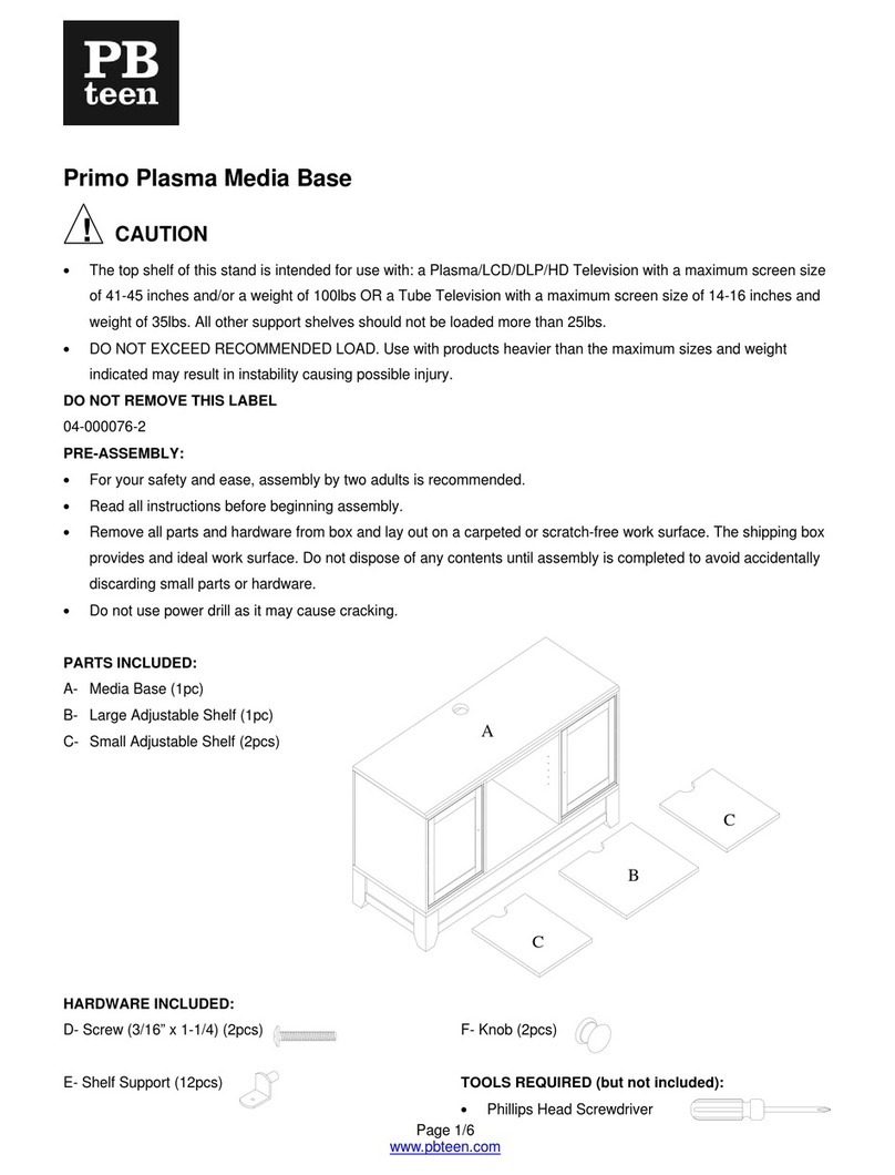 PB TEEN Primo Plasma Media Base User manual
