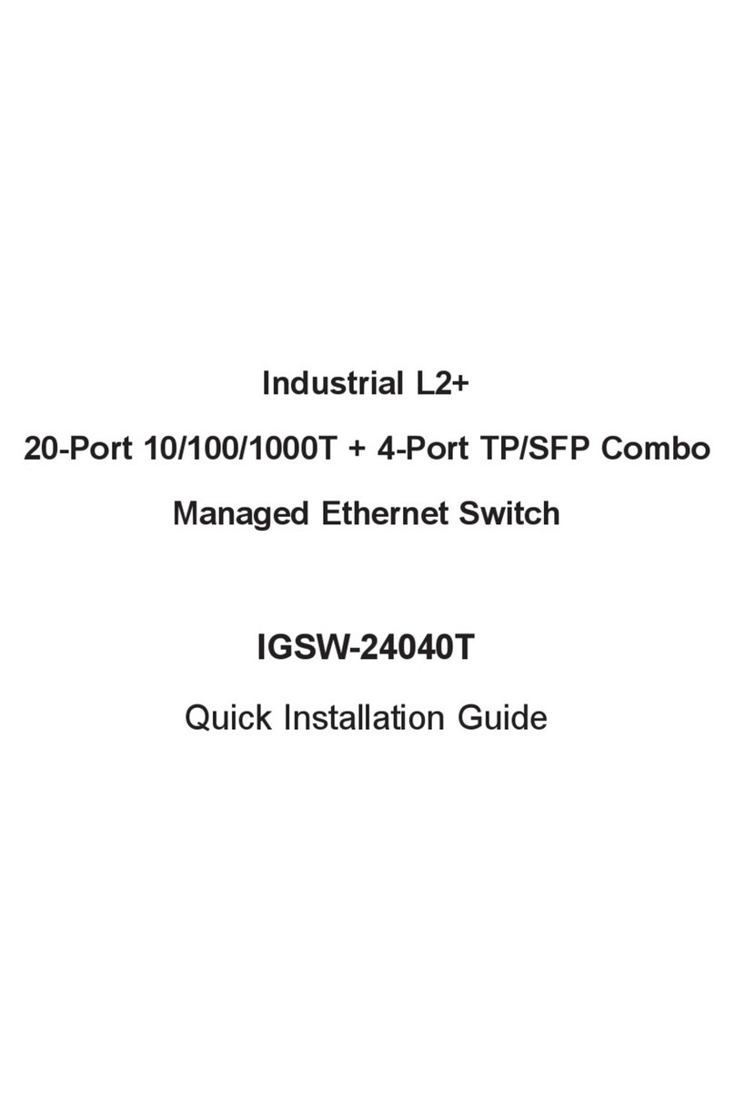 Planet IGSW-24040T User manual