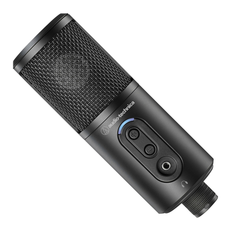 Audio Technica ATR2500x-USB User manual