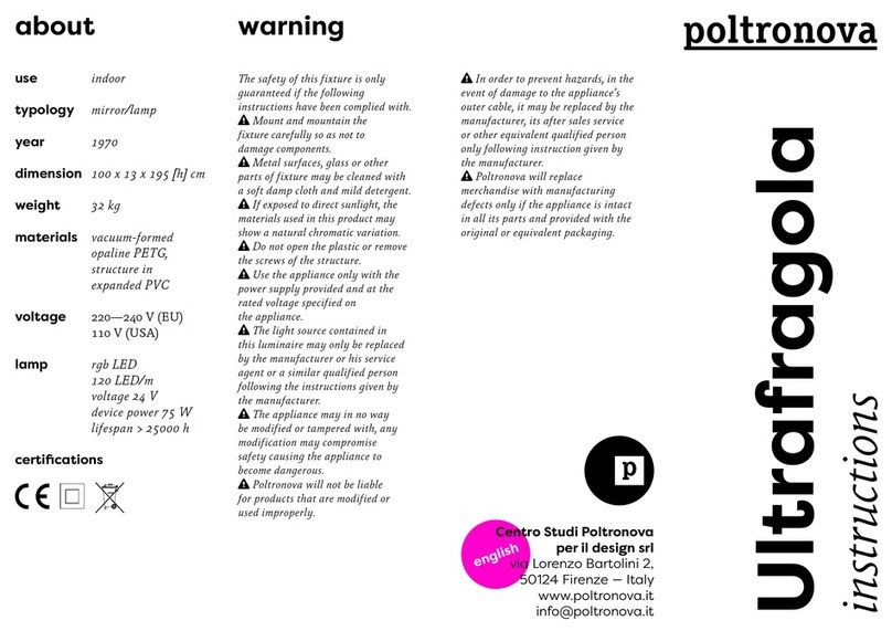 Poltronova Ultrafragola instructions