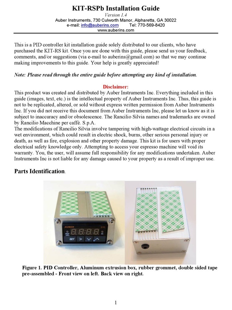 Auber Instruments KIT-RSPb User manual