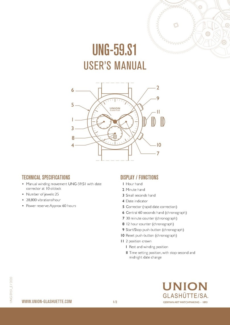 Union Glashuette UNG-59.S1 user manual