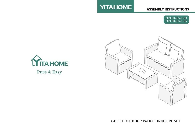 YitaHome FTPLPB-K04-L-BK User manual
