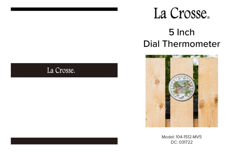 La Crosse 104-1512-MV5 quick start guide