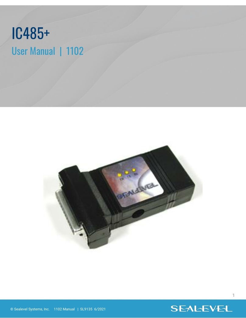 SeaLevel IC485+ user manual