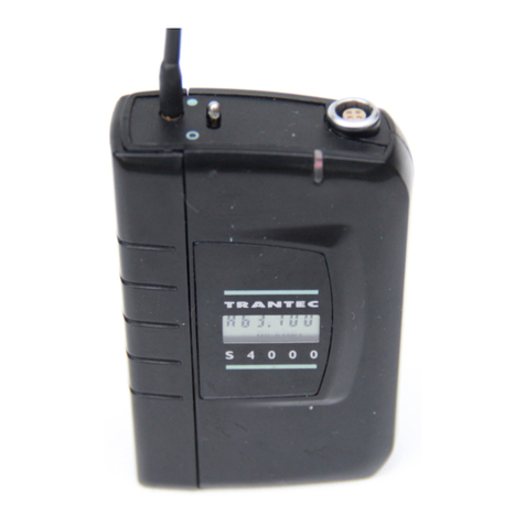 Trantec S3500 Series User manual