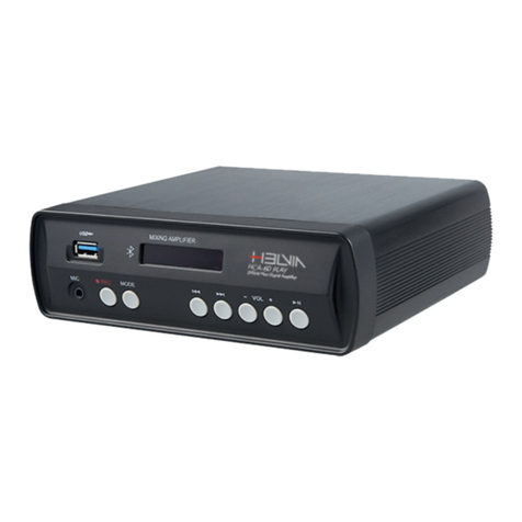 HELVIA HCA-60 PLAY user manual