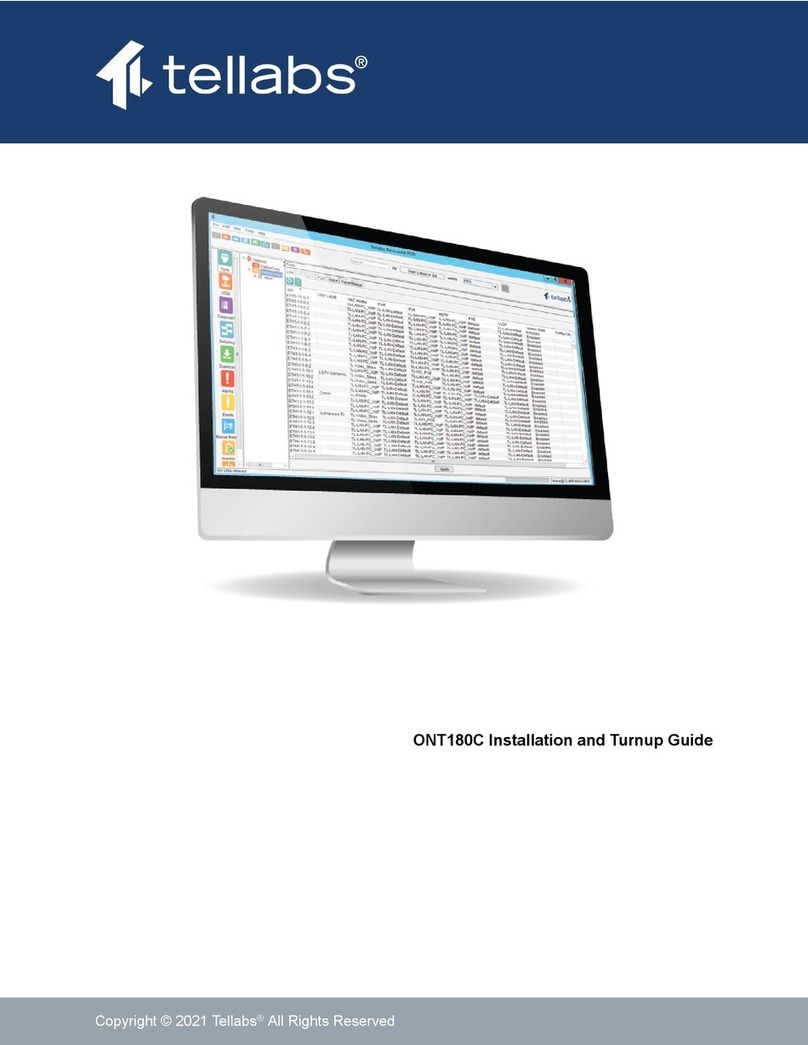 Tellabs ONT180C installation guide