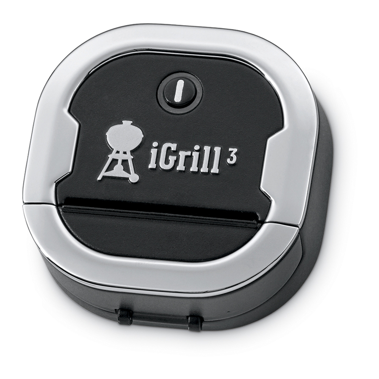 Weber iGrill 3 User manual Weber iGrill 3 User manual