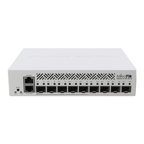 MikroTik CRS310-1G-5S-4S Plus OUT quick guide