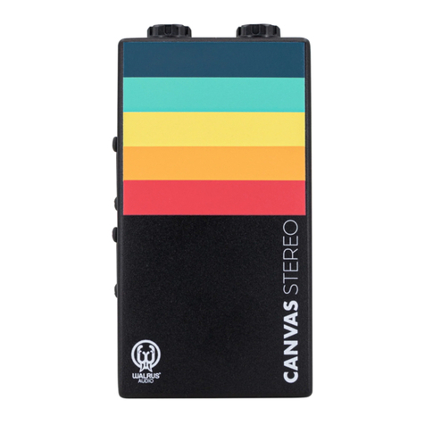 Walrus Audio CANVAS STEREO instruction manual