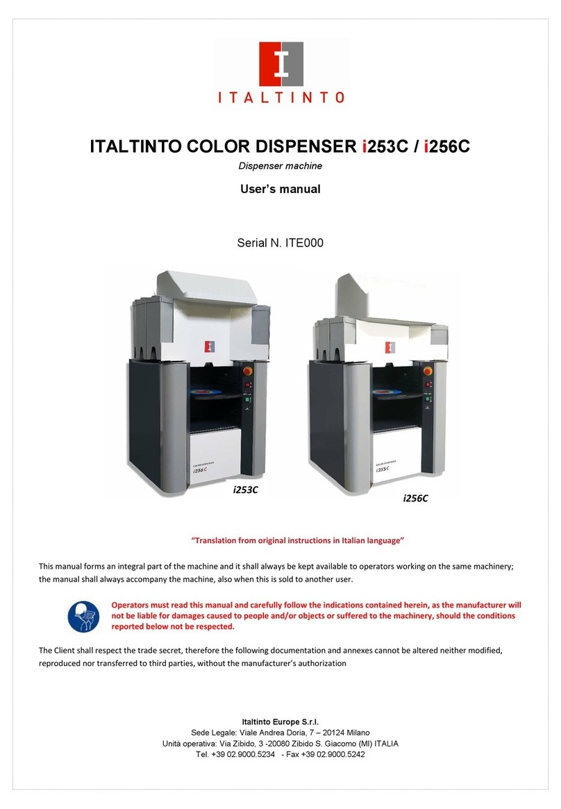 ITALTINTO i253C user manual