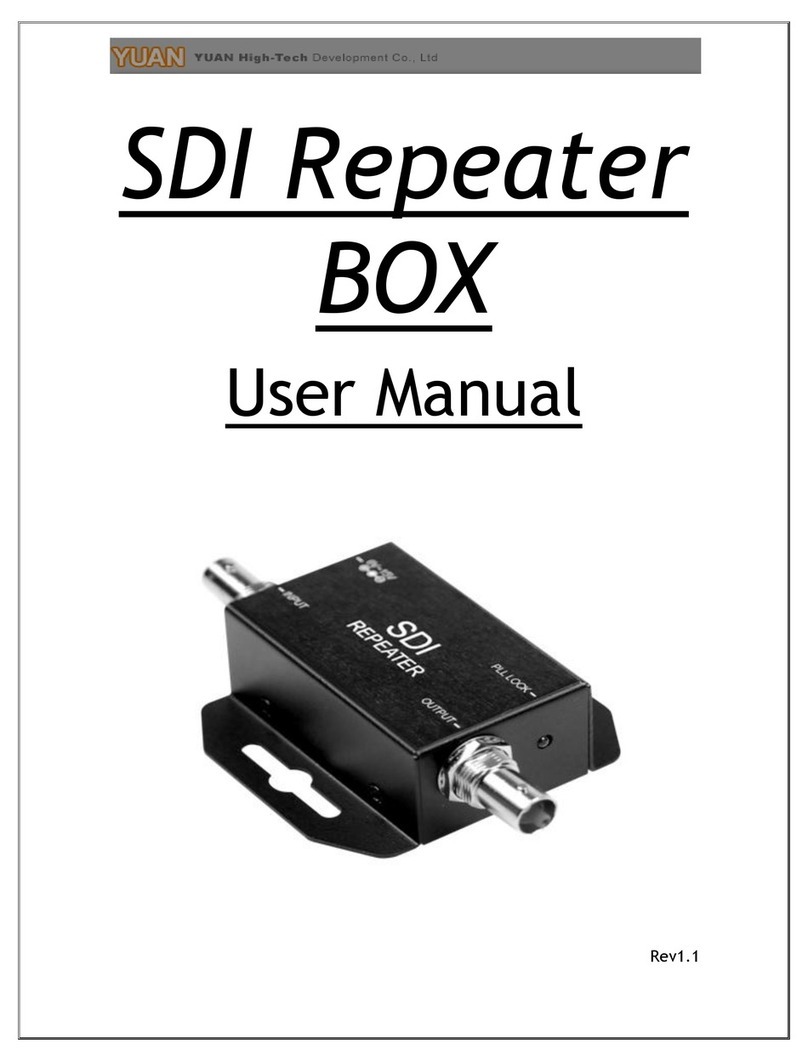 YUAN High-Tech SDI User manual