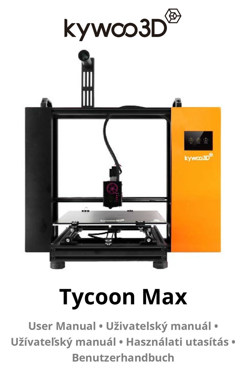 Kywoo3D Tycoon Max user manual