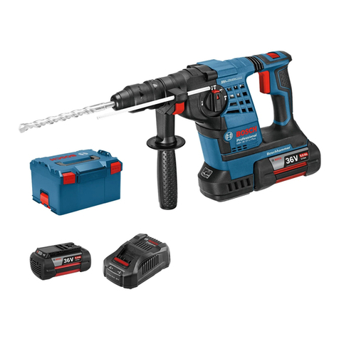 Bosch GBH 36 V-LI Plus User manual