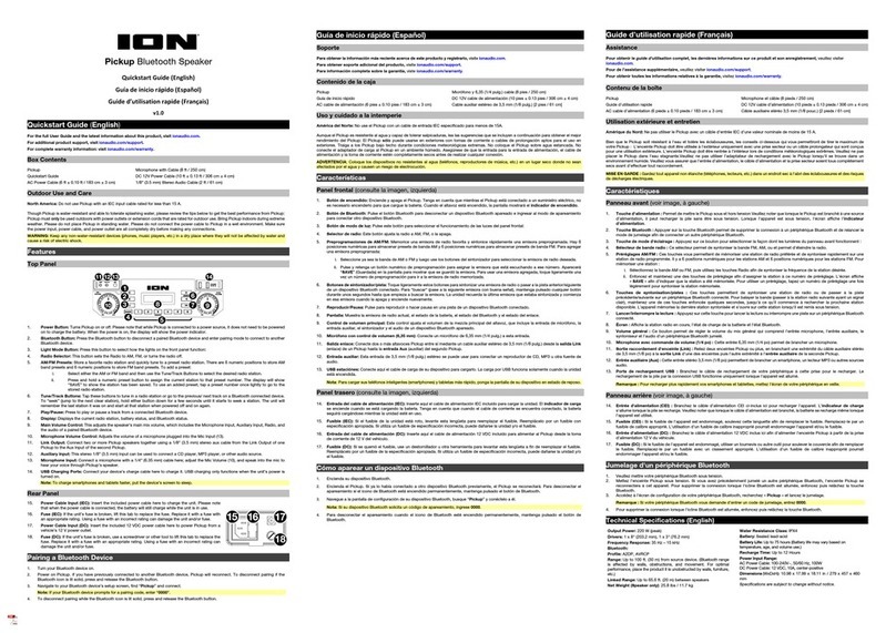 ION Pickup quick start guide