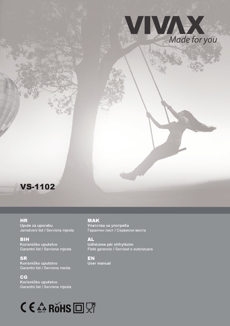 Vivax VS-1102 user manual
