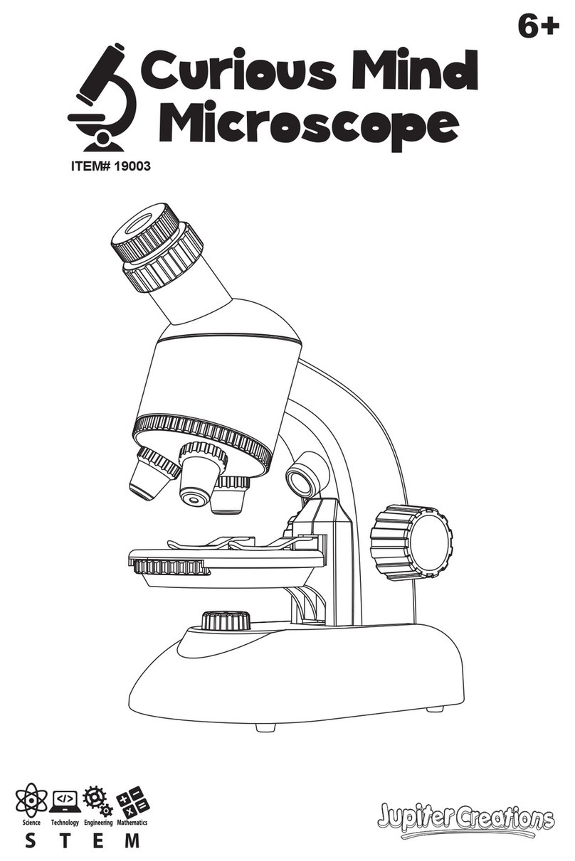 Jupiter Creations Curious Mind Microscope User manual